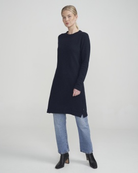 Holebrook Åsa Dress Navy Mel.